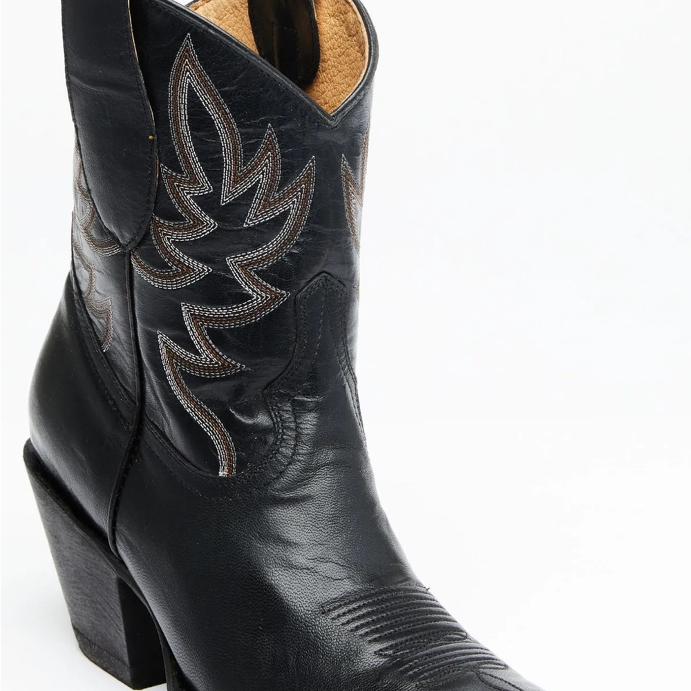 Idyllwind Black Leather Heeled Boots